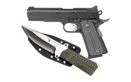 Handguns Magnum Research 1911G 10mm DE 1911 10MM 5" 8RD BLK FS W/KNIFE • Model: 1911G